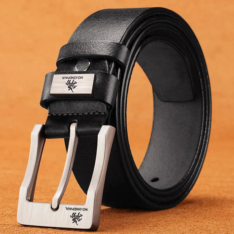 MGS Genuine Leather For Men's High-Quality Casual Belt - Man Gifts Shop