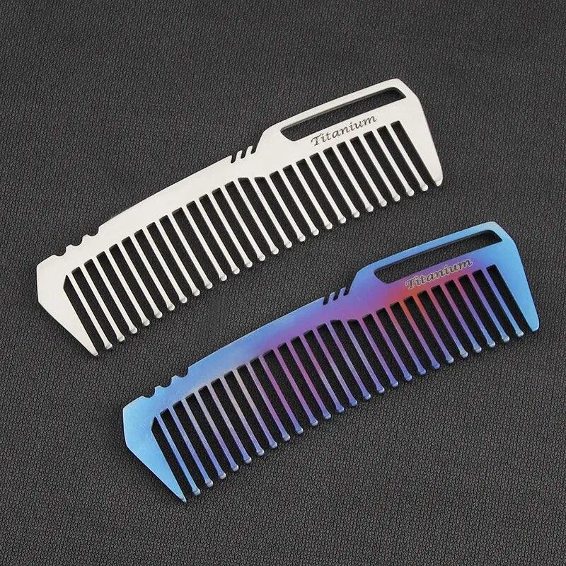 Titanium EDC Comb - Man Gifts Shop