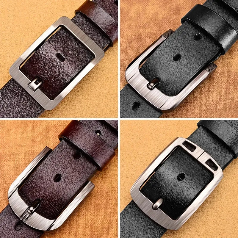 MGS Genuine Leather For Men's High-Quality Casual Belt - Man Gifts Shop