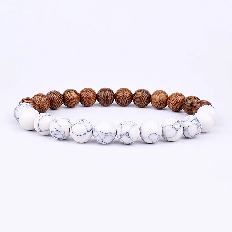 8mm Volcanic Stone Man Bracelet - Hot Sale - Man Gifts Shop