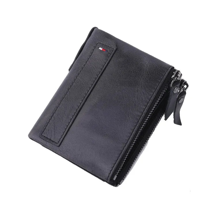 Premium Quality: MGS 100% Genuine Cow Leather Men's Card Holder Wallet - Man Gifts Shop