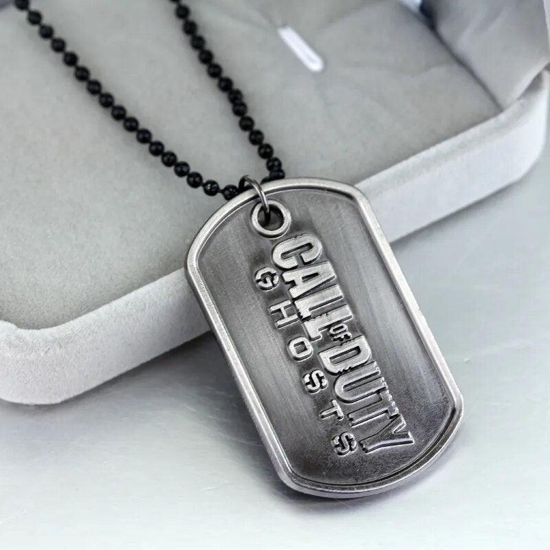 Call Of Duty Ghosts Military Dog Tag - Man Gifts Shop