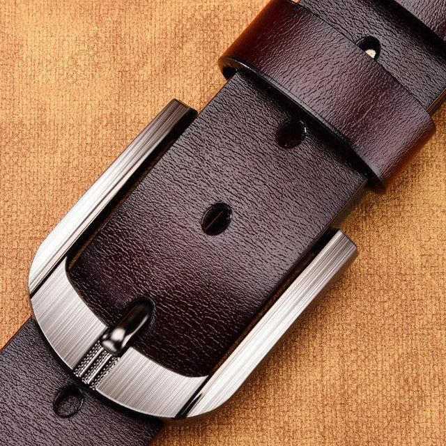 MGS Genuine Leather For Men's High-Quality Casual Belt - Man Gifts Shop