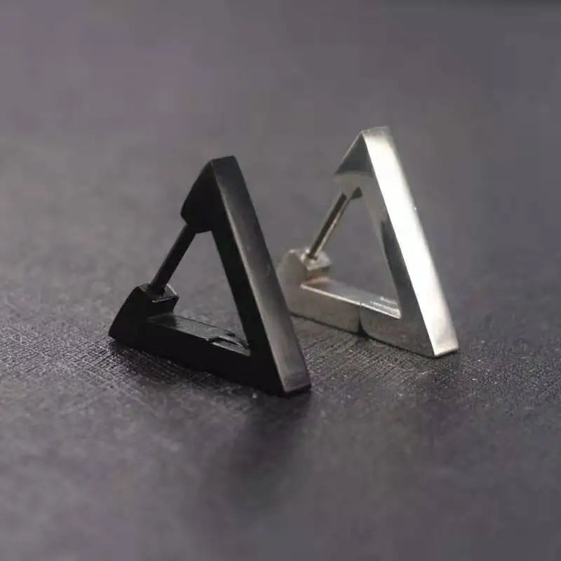 MGS Gothic Triangle Earrings - Man Gifts Shop