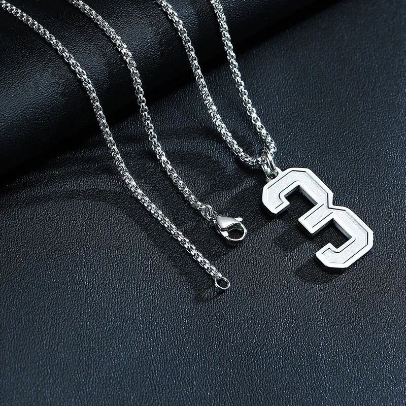 Wear Your Lucky MGS Number Necklace - Man Gifts Shop