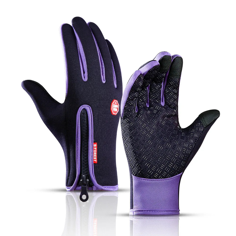 Original WorthWhile Winter Cycling Gloves: Warm, Waterproof, and Touchscreen - Man Gifts Shop