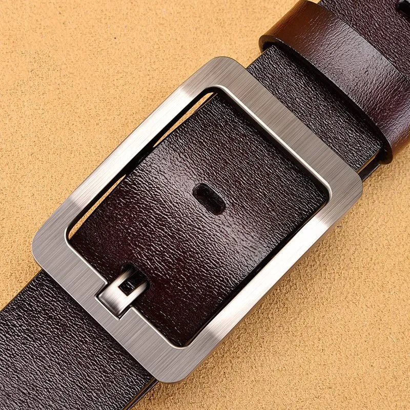 MGS Genuine Leather For Men's High-Quality Casual Belt - Man Gifts Shop