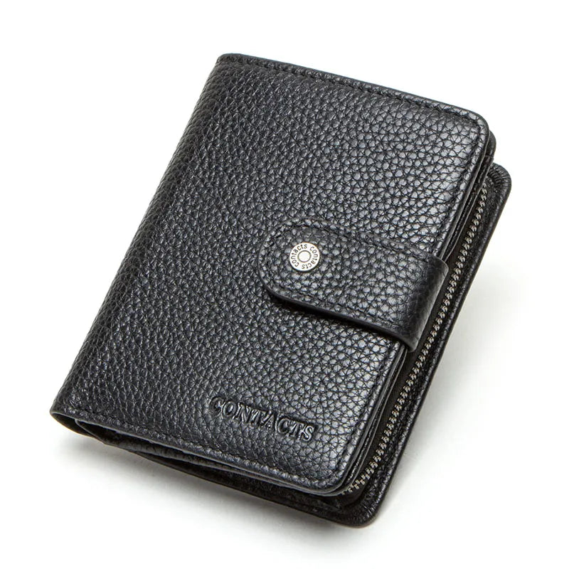 MGS Genuine Leather RFID Vintage Wallet for Men With Coin Pocket - Man Gifts Shop