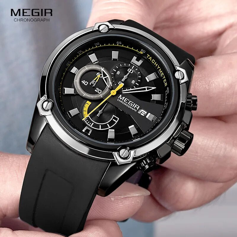 Original MEGIR Army Sports Quartz Watch for Men - Man Gifts Shop