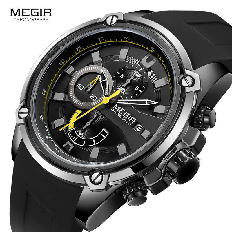 Original MEGIR Army Sports Quartz Watch for Men - Man Gifts Shop