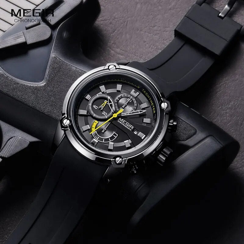 Original MEGIR Army Sports Quartz Watch for Men - Man Gifts Shop