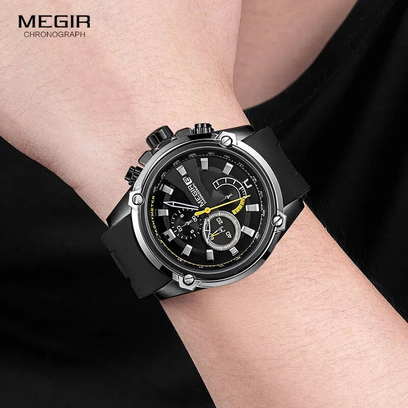 Original MEGIR Army Sports Quartz Watch for Men - Man Gifts Shop