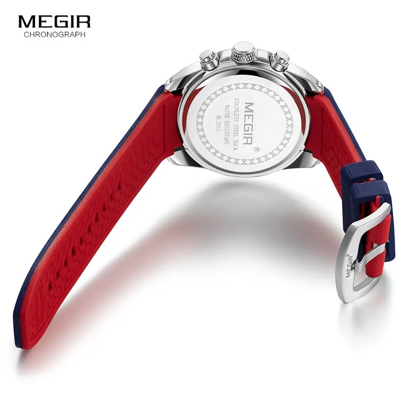 Original MEGIR Men's Chronograph Analog Quartz Watch - Man Gifts Shop