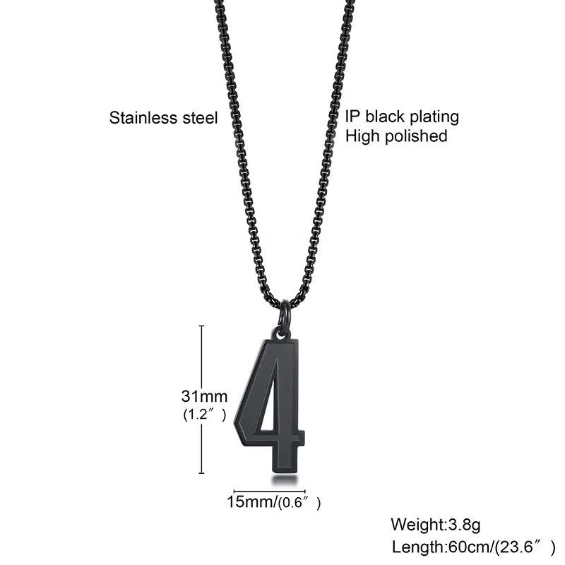 Wear Your Lucky MGS Number Necklace - Man Gifts Shop