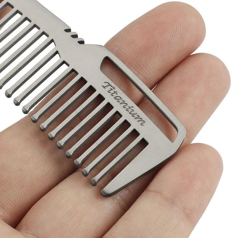 Titanium EDC Comb - Man Gifts Shop