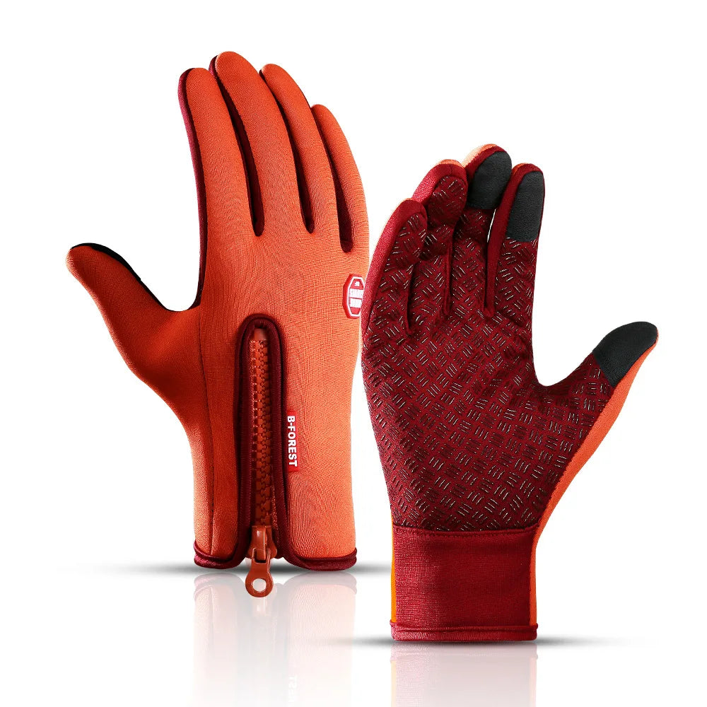 Original WorthWhile Winter Cycling Gloves: Warm, Waterproof, and Touchscreen - Man Gifts Shop