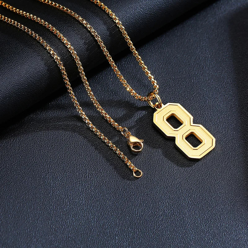 Wear Your Lucky MGS Number Necklace - Man Gifts Shop