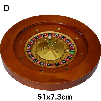 High-Quality Wooden Roulette Set for Premium Casino Gaming Fun - Man Gifts Shop