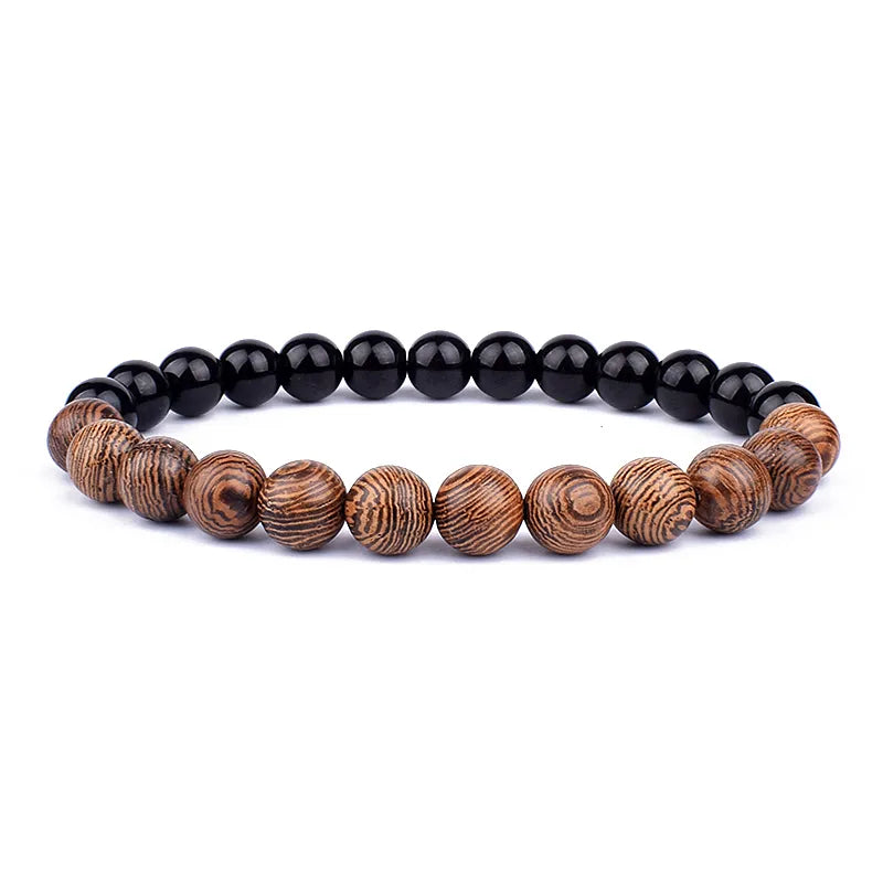 8mm Volcanic Stone Man Bracelet - Hot Sale - Man Gifts Shop