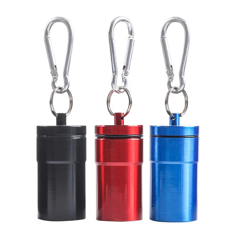 Mini Portable Ashtray with Lid: Aluminum Storage Tube for Windproof Cigarette Disposal – Your Stylish Outdoor Ash Holder on the Go - Man Gifts Shop