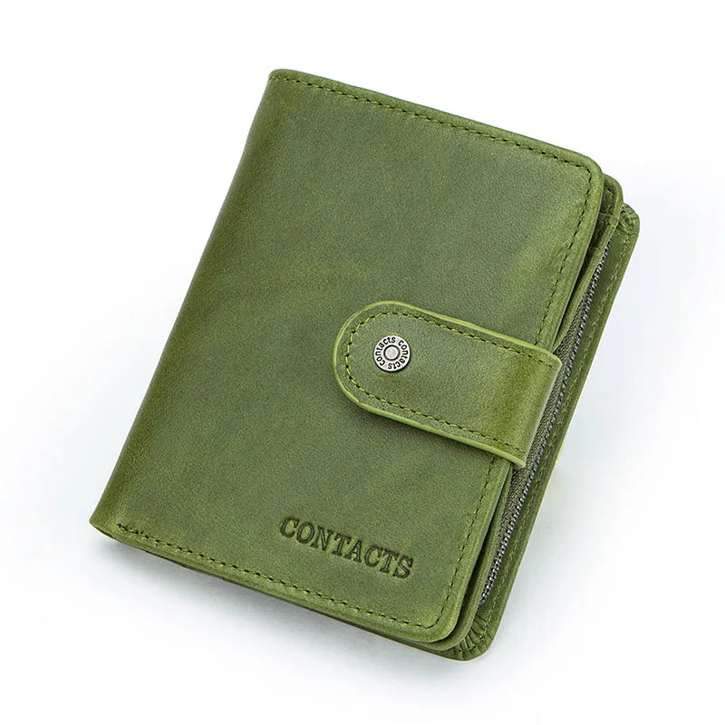 MGS Genuine Leather RFID Vintage Wallet for Men With Coin Pocket - Man Gifts Shop