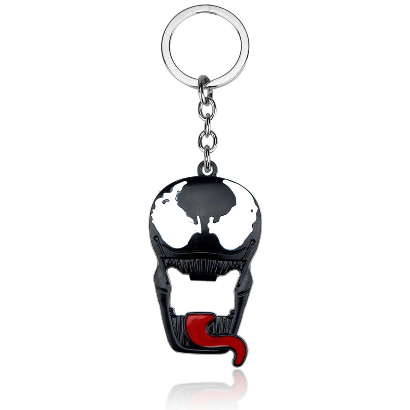 Anime Fan Key Pendant Deadpool Bottle Opener Keyring - A Superhero-Inspired Metal Model Keychain - Man Gifts Shop