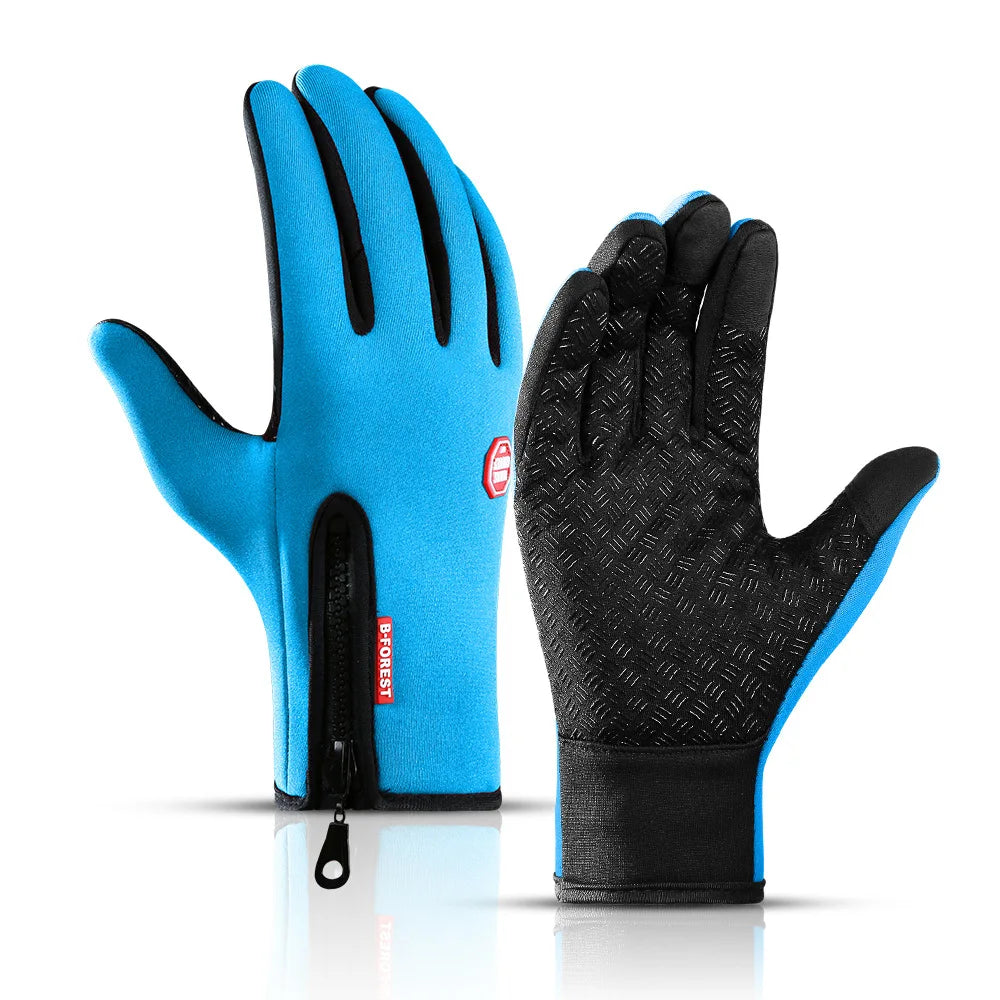 Original WorthWhile Winter Cycling Gloves: Warm, Waterproof, and Touchscreen - Man Gifts Shop