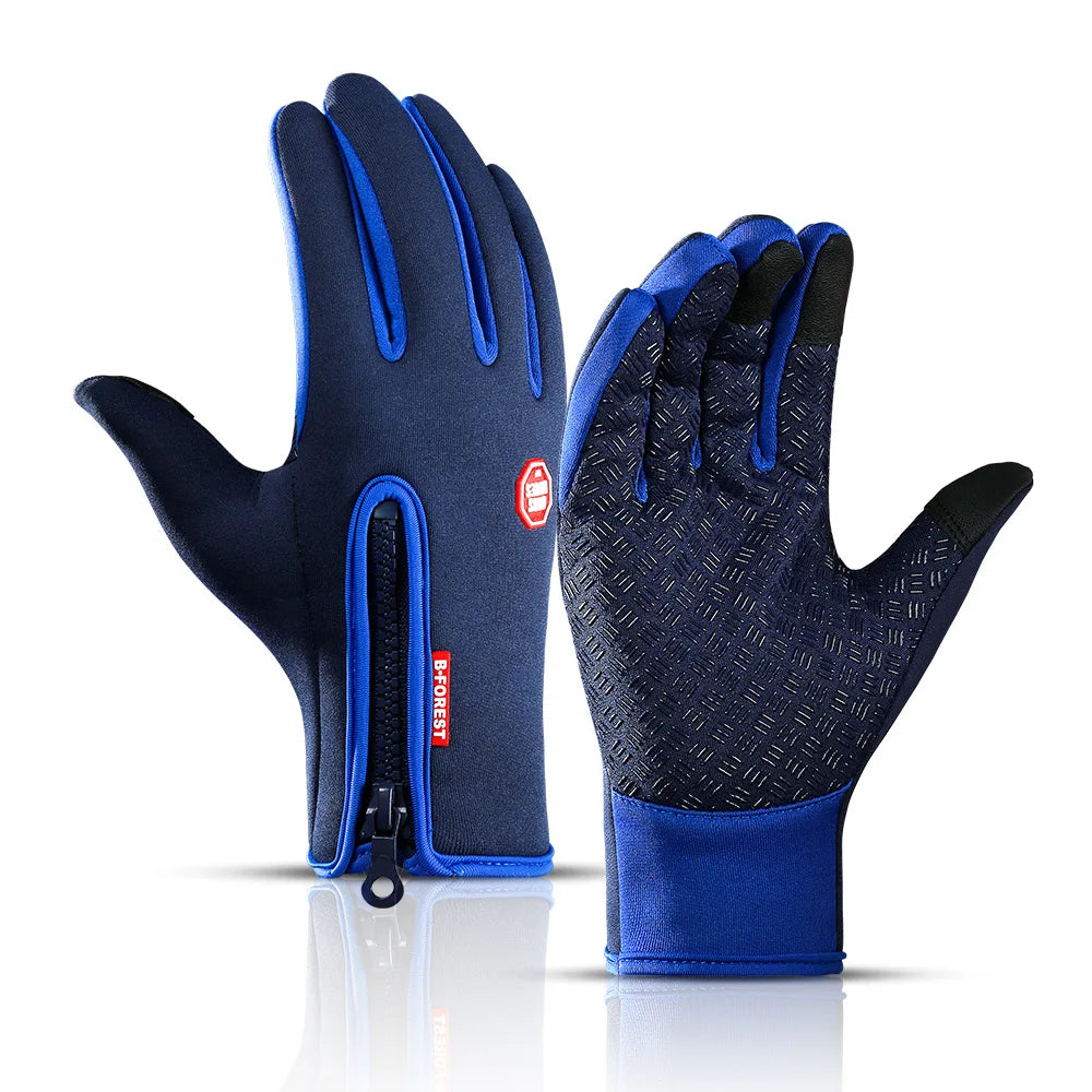 Original WorthWhile Winter Cycling Gloves: Warm, Waterproof, and Touchscreen - Man Gifts Shop