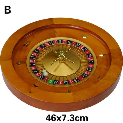 High-Quality Wooden Roulette Set for Premium Casino Gaming Fun - Man Gifts Shop