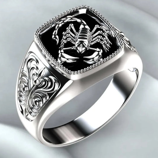 MGS Vintage Embossed Men's Ring Scorpion Ring - Man Gifts Shop