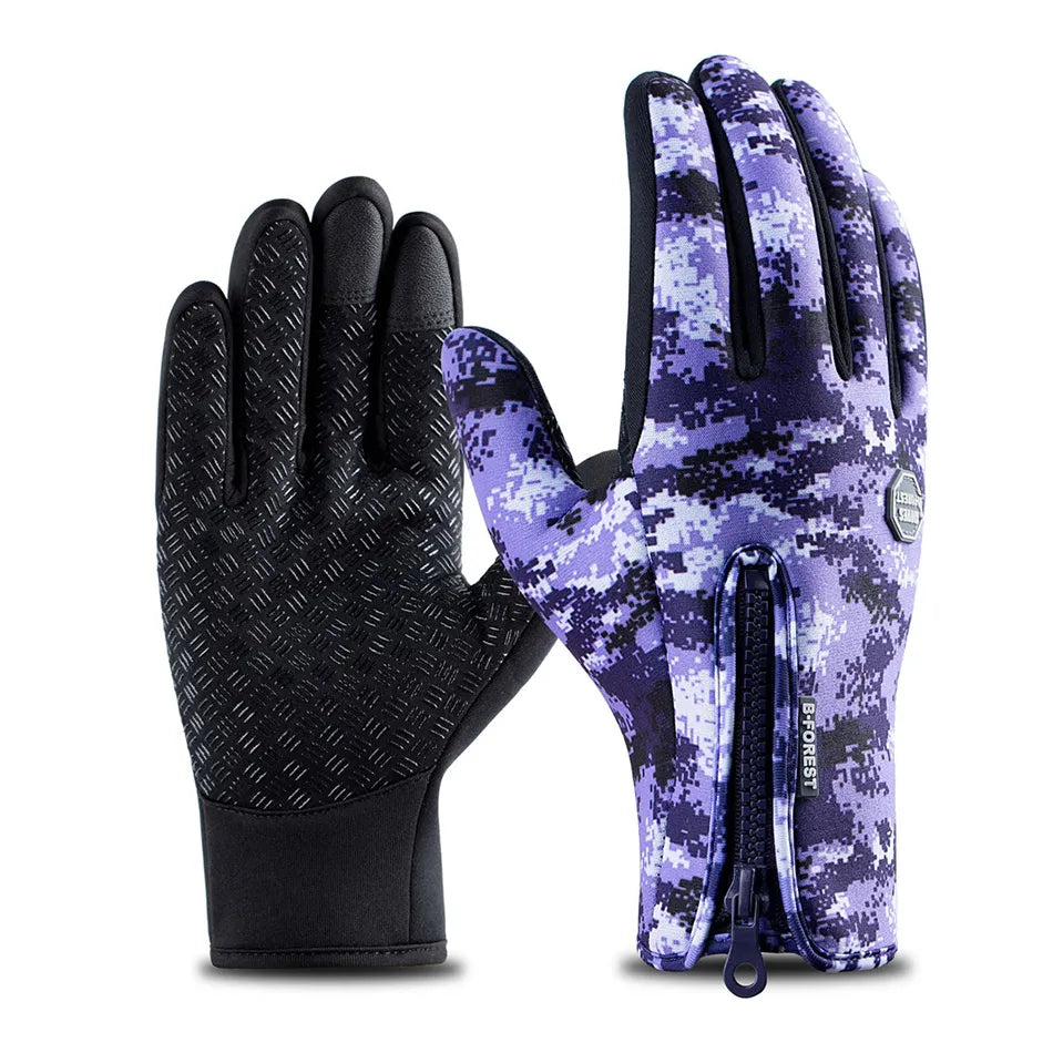 Original WorthWhile Winter Cycling Gloves: Warm, Waterproof, and Touchscreen - Man Gifts Shop