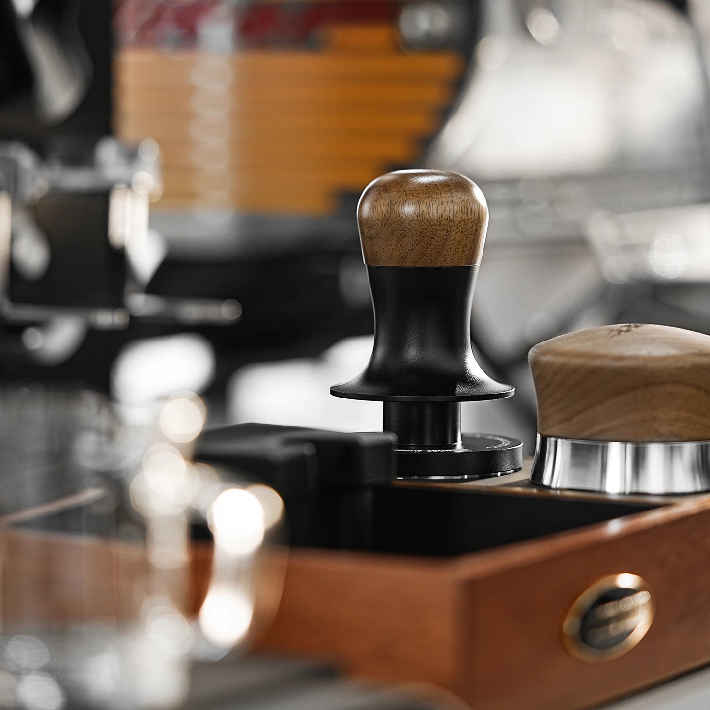 [Original] MHW-3BOMBER 30lb Constant Pressure Coffee Tamper 51mm 53mm 58mm Espresso with Calibrated Spring Loaded Barista Tool