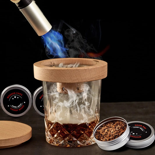 Ultimate Flavor Exploration: Cocktail Smoker Kit for Whiskey, Cheese, and Flavorful Drinks