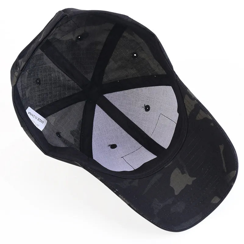 MGS Military Baseball Caps Camouflage Tactical Army Soldier Combat Paintball Adjustable Summer Snapback - Man Gifts Shop