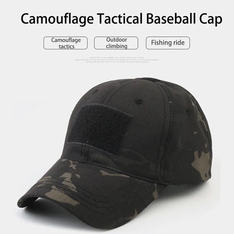 MGS Military Baseball Caps Camouflage Tactical Army Soldier Combat Paintball Adjustable Summer Snapback - Man Gifts Shop