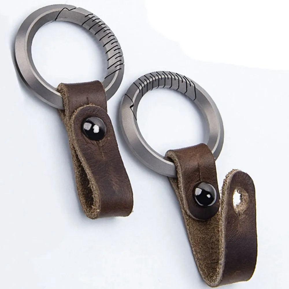 Titanium Alloy Key Rings Keychains Buckle - Man Gifts Shop