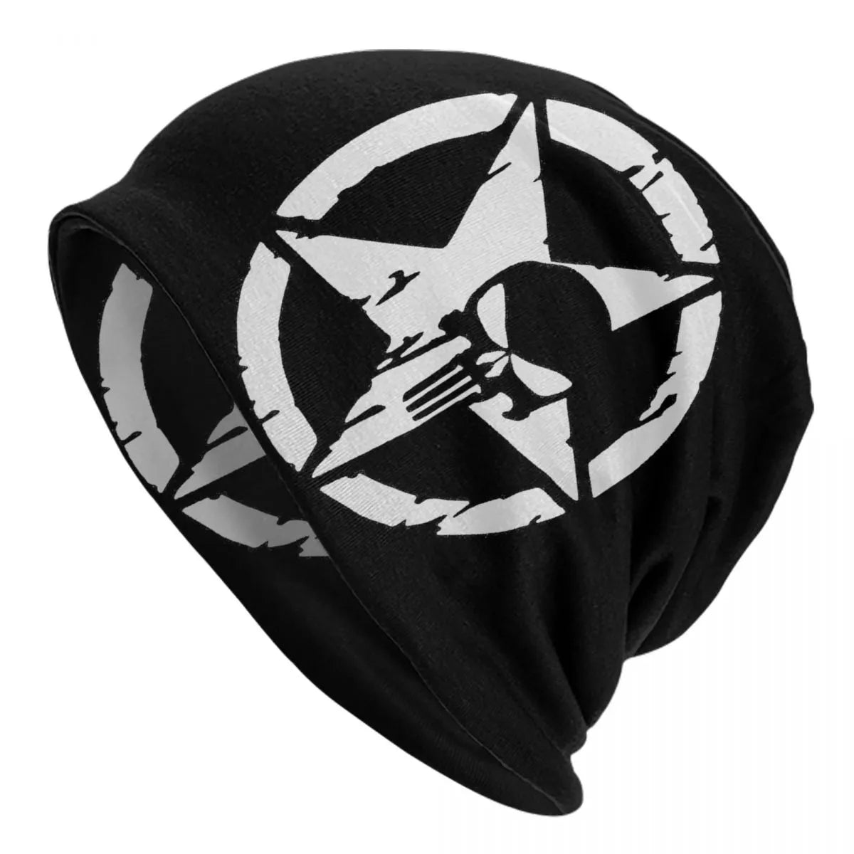 Embrace the Dark Elegance with Heavy Metal Punisher Skull Beanies - Man Gifts Shop