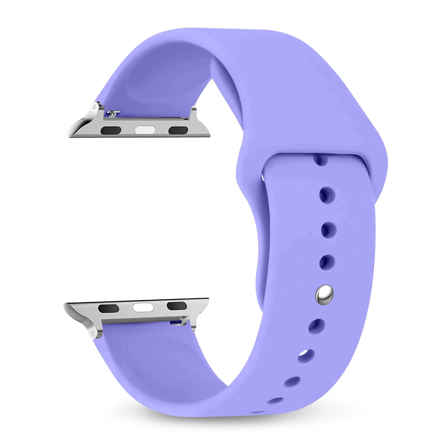 Silicone Strap for Apple Watch - Compatible with Series SE 9, 8, 7, 6, 5, 3, Ultra 2 | 38mm-49mm Bands