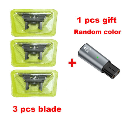 Replacement Head Blade + Gift Comb Hair Trimmer – Compatible with Philips OneBlade Series - Philips one blade replacement
