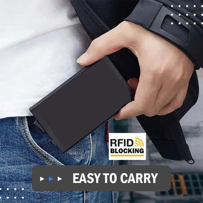Secure & Sleek: RFID Smart Wallet for Men