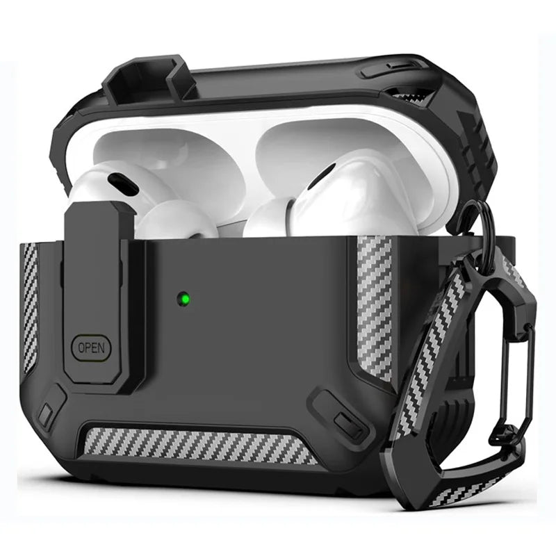 SecureLock: AirPods Pro 2 & 3 Case with Anti-Theft Lock