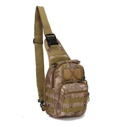 Rugged Tactical Crossbody Chest Bag for Adventurous Men - Man Gifts Shop