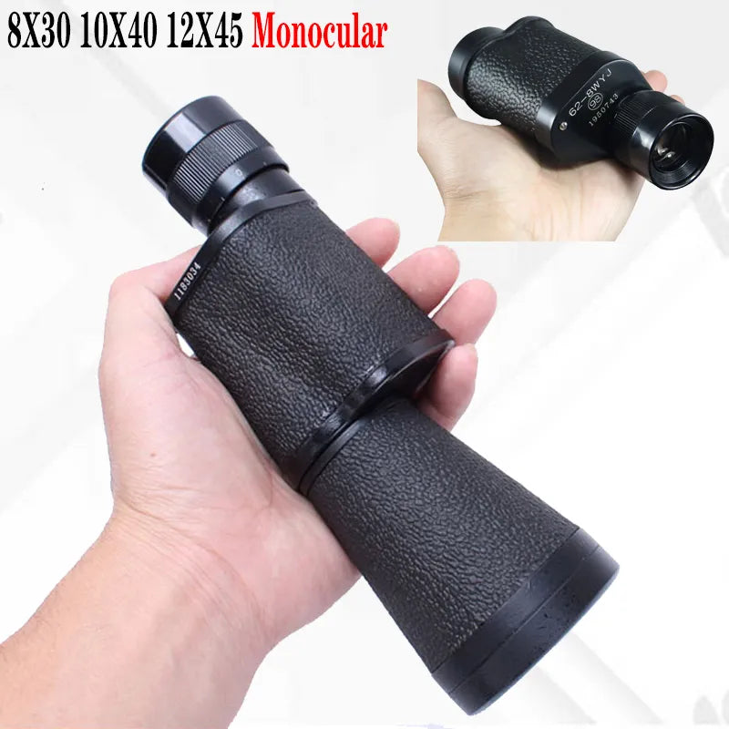 Russian Military Monocular: Metal Construction, Bak4 HD, FMC Coated, Night Vision - Ideal for Hunting and Camping - Man Gifts Shop