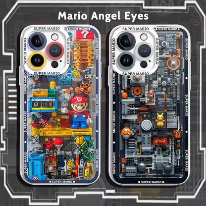 Super Mario Bros Silicone Case for iPhone 15 Pro Max, 16, 14  – Fun, Retro Style Meets Everyday Protection
