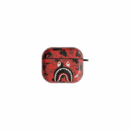Shark Mouth Earphone Case USB Bag for AirPods 1/2/3/Pro – Luxury Bluetooth Earphone Case with Cool Design