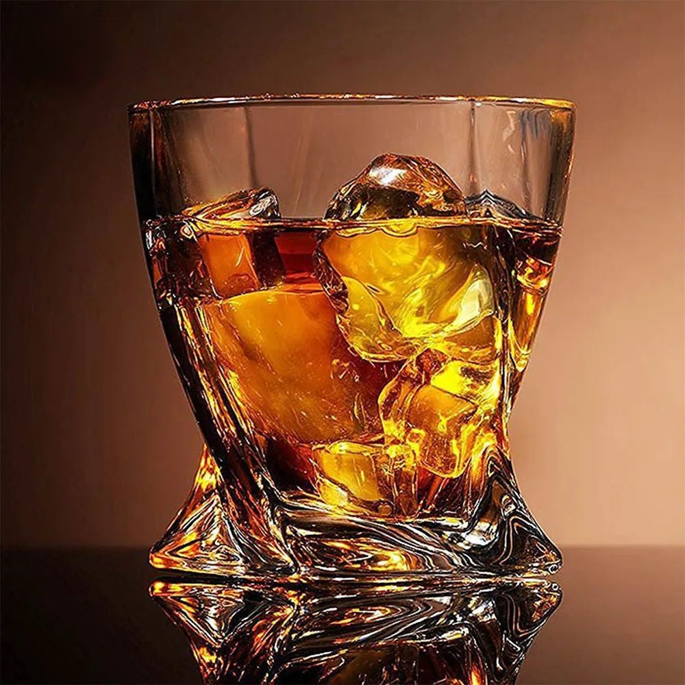 Creative Twist Whiskey Glass - Man Gifts Shop