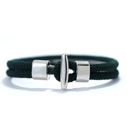 51Luckind Milan Rope Anchor Bracelet – Handmade Cotton Survival Jewelry for Men & Women