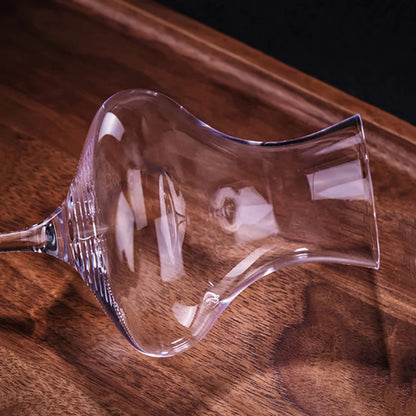 Premium Lead-Free Crystal Whiskey Nosing Glass - Cognac Brandy Snifter & Liqueur Tasting Goblet
