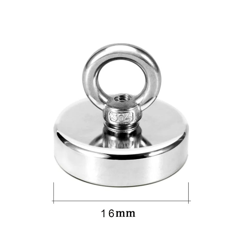 MGS Super Magnet Strong Super Powerful Neodymium Magnets N52 Magnetic Fishing Magneat Hook - Man Gifts Shop