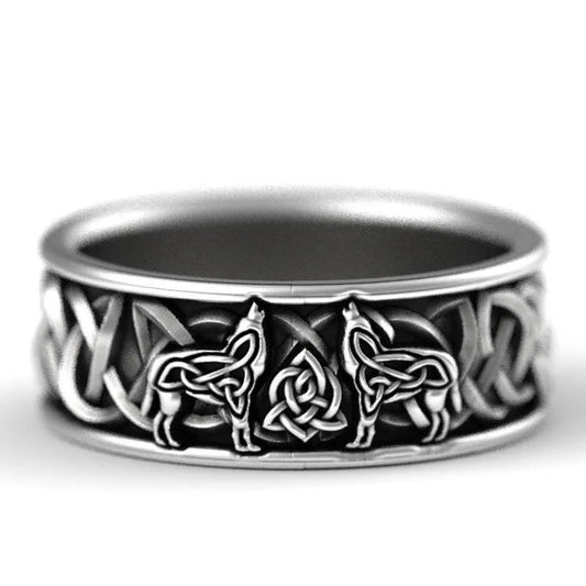 Giant Wolf Men Ring - Man Gifts Shop